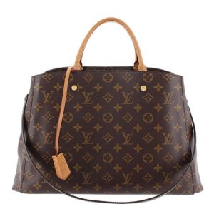 1 Louis Vuitton On the Go MM Tote Bag Monogram Empreinte Cowhide Black