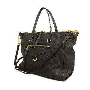 1 Valentino Wallet Shoulder Bag 2way Leather Black