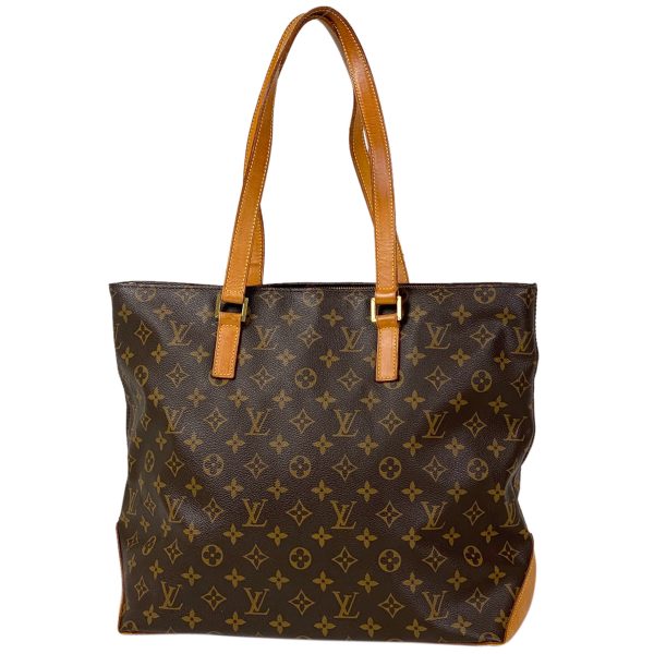 1 Louis Vuitton Mezzo Tote Shoulder Bag Shawl Monogram Brown