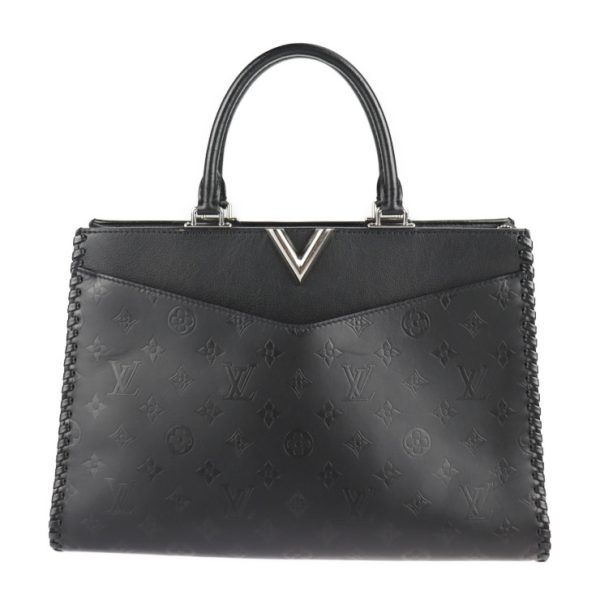 1 Louis Vuitton Verry Zip Tote Bag Monogram Embossed