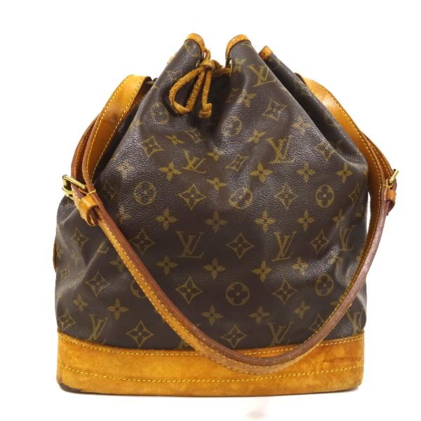 1 Louis Vuitton Noe Shoulder Bag Brown Monogram Canvas