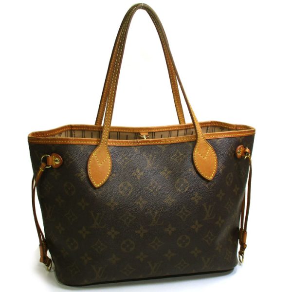 1 Louis Vuitton Neverfull PM Tote Bag Handbag Monogram