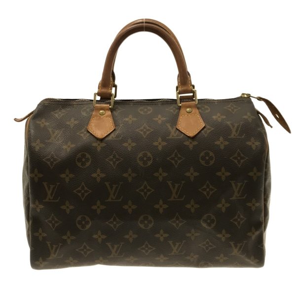 1 Louis Vuitton Speedy 30 Handbag Monogram Canvas