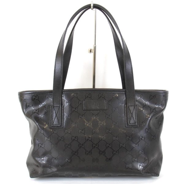 1 Gucci Imprime Tote Shoulder Bag Black