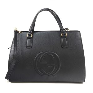 1 Celine Trifold Small Tote Bag Calf Leather Black