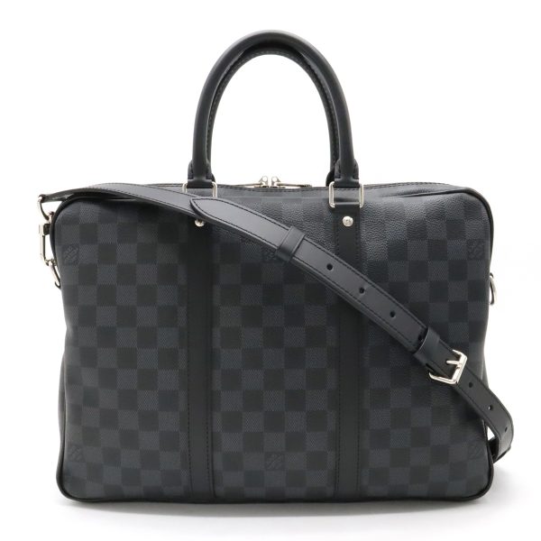 1 Louis Vuitton Damier Graphite PM Voyage Business Bag