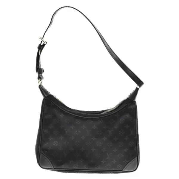 1 Louis Vuitton Monogram Boulogne Handbag Black