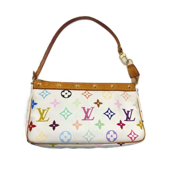 1 Louis Vuitton Monogram Multicolor Pochette Pouch