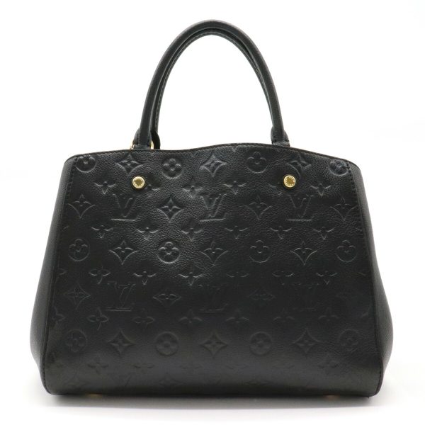 1 Louis Vuitton Monogram Emplant Montaigne MM Handbag