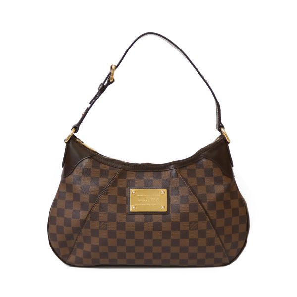 1 Louis Vuitton Thames GM Damier Shoulder Bag Brown