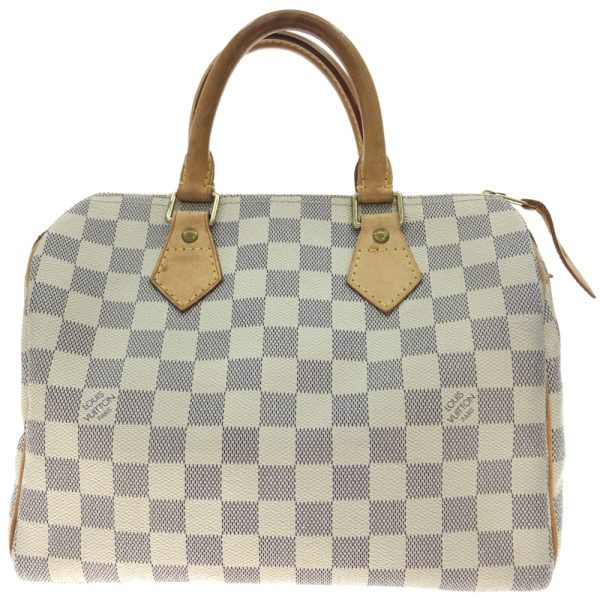 1 Louis Vuitton Handbag Damier Azur Speedy