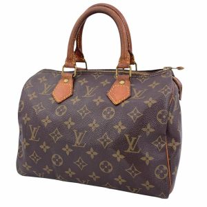 1 LOUIS VUITTON Trouville Handbag Monogram Bag Brown