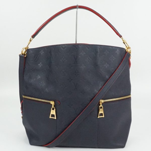 1 Louis Vuitton Emplant Melie Marine Rouge Navy Hobo Bag