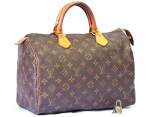 1 Louis Vuitton Speedy Bandouliere 25 Monogram Shoulder Bag Handbag