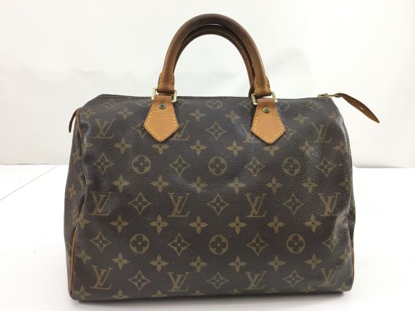 1 Louis Vuitton Monogram Canvas Handbag Speedy 30