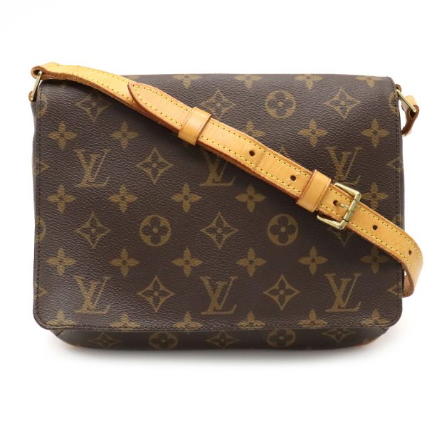 1 Louis Vuitton Monogram Musette Tango Short Shoulder Bag