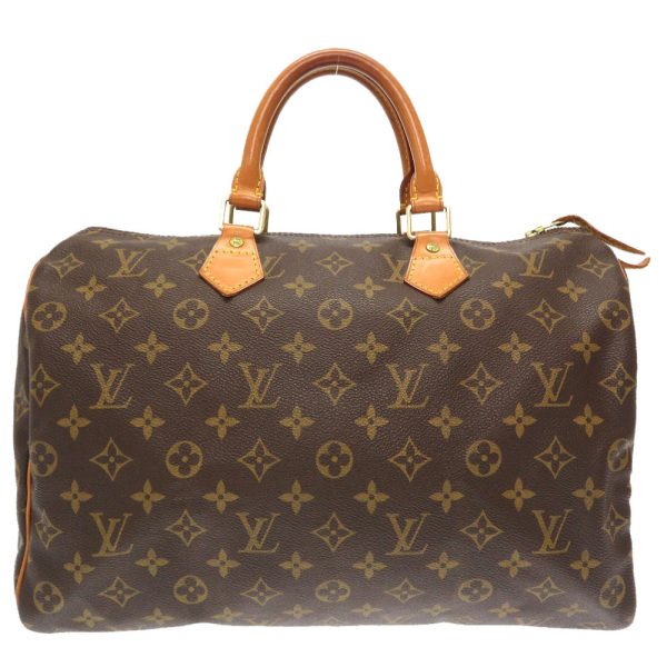 1 Louis Vuitton Monogram Speedy 35 Handbag Bag LV