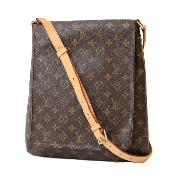 1 Louis Vuitton Musette Monogram Shoulder Bag Brown