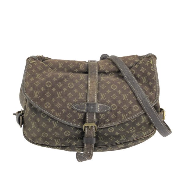 1 Louis Vuitton monogram minilan Saumur Shoulder Bag