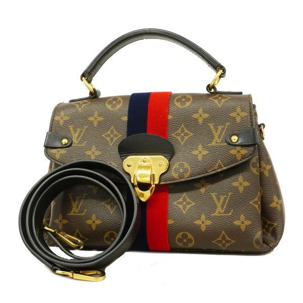 1 Louis Vuitton 2way Bag Monogram Georges BB Marine