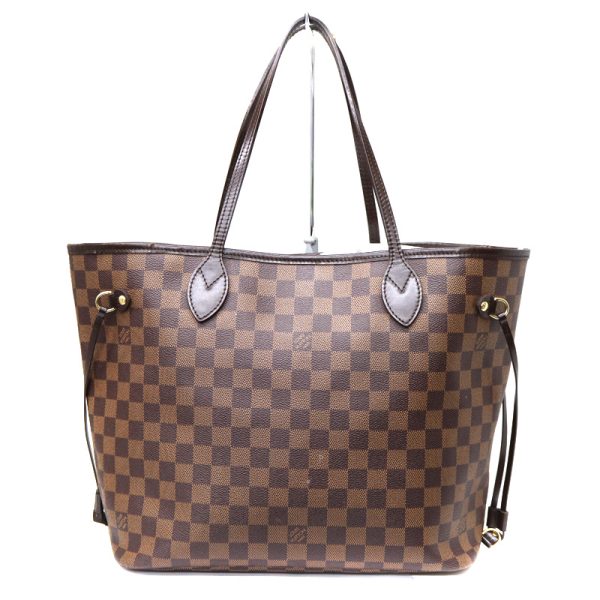 1 Louis Vuitton Neverfull MM Damier Ebene Brown