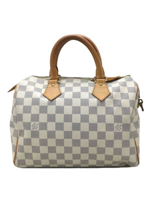 1 Louis Vuitton Speedy Damier Azur White PVC