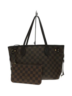 1 Gucci GG Canvas Tote Bag Leather Beige