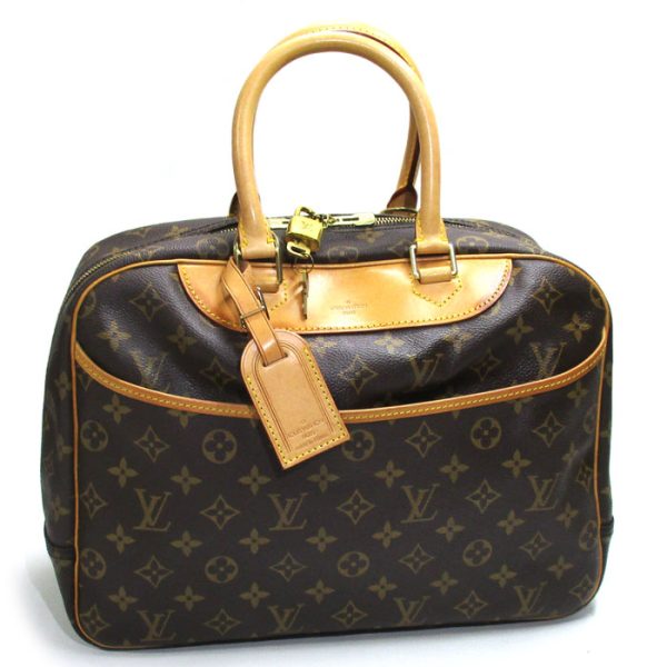 1 Louis Vuitton Handbag Deauville Bowling Vanity Monogram