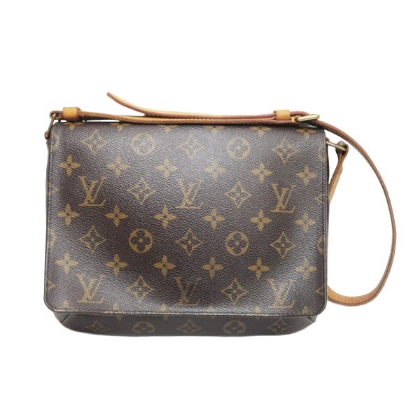 1 Louis Vuitton Shoulder Bag Monogram Musette Tango Short