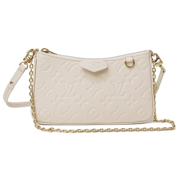 1 Louis Vuitton Easy Pouch Chain 3way Crossbody Shoulder Bag Monogram