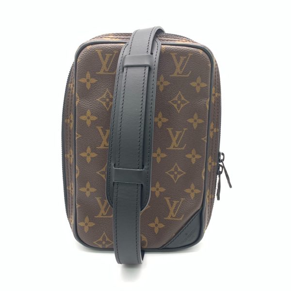 1 Louis Vuitton Utility Side Bag Shoulder Bag PVC Coated Canvas Monogram