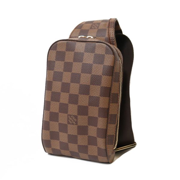 1 Louis Vuitton Jeronimos Damier Shoulder Bag Brown