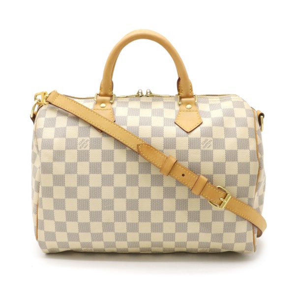 1 Louis Vuitton Damier Azur Speedy Bandouliere 30 Handbag 2way Shoulder Bag