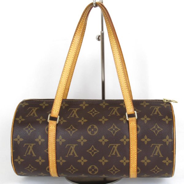 1 Louis Vuitton Papillon 30 Tote Bag Monogram Canvas Monogram