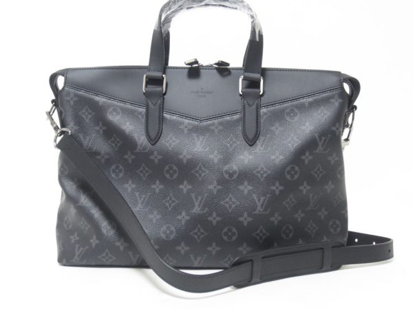 1 Louis Vuitton Monogram Eclipse Briefcase Explorer Business Bag