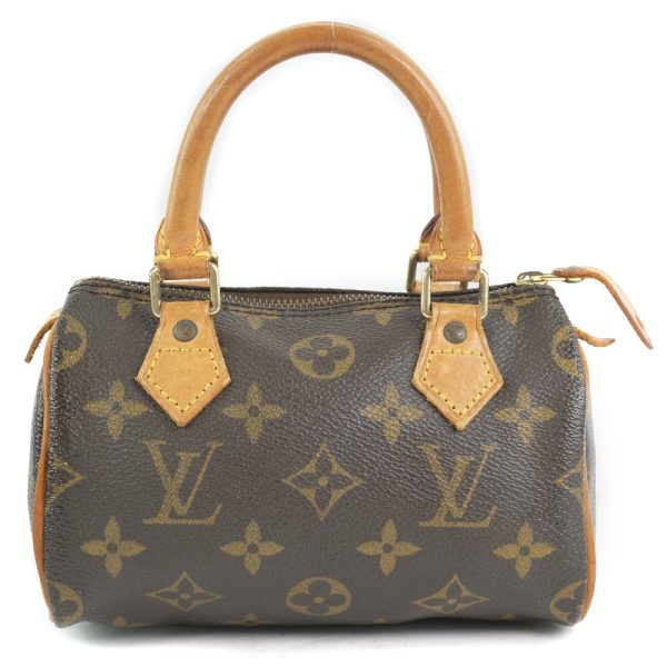 1 Louis Vuitton Mini Speedy Monogram Canvas