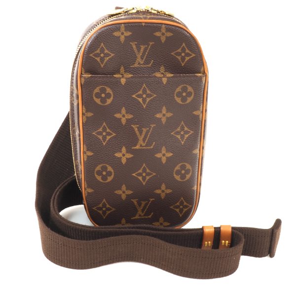 1 Louis Vuitton Pochette Ganju Monogram Brown Body Bag Shoulder Bag