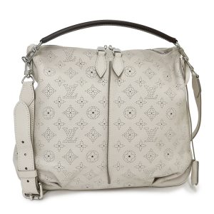 1 Louis Vuitton Epi Alma BB Bag Silver