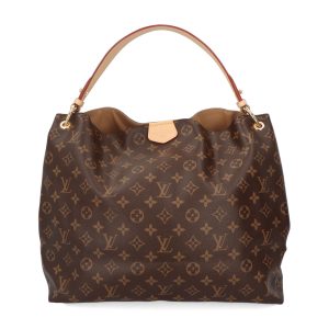 1 Louis Vuitton Popincourt Au Monogram Handbag Brown