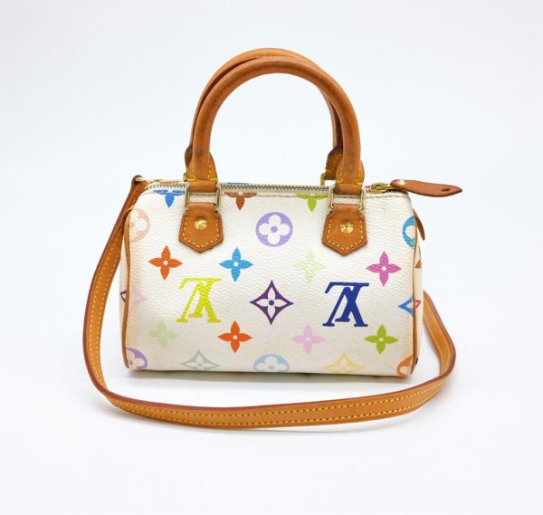 1 Louis Vuitton Multicolor Mini Speedy Speedy Shoulder Bag