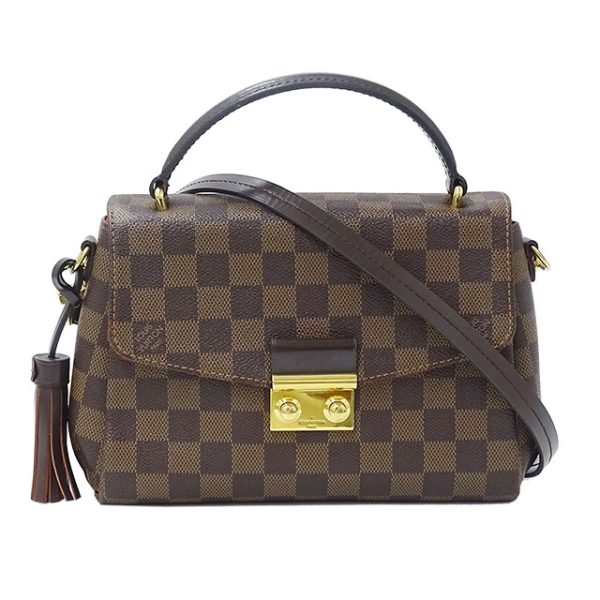 1 Louis Vuitton Damier Shoulder Bag Handbag Croisette