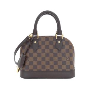 1 Louis Vuitton Male Damier Ebene Shoulder Bag PVC Leather Brown