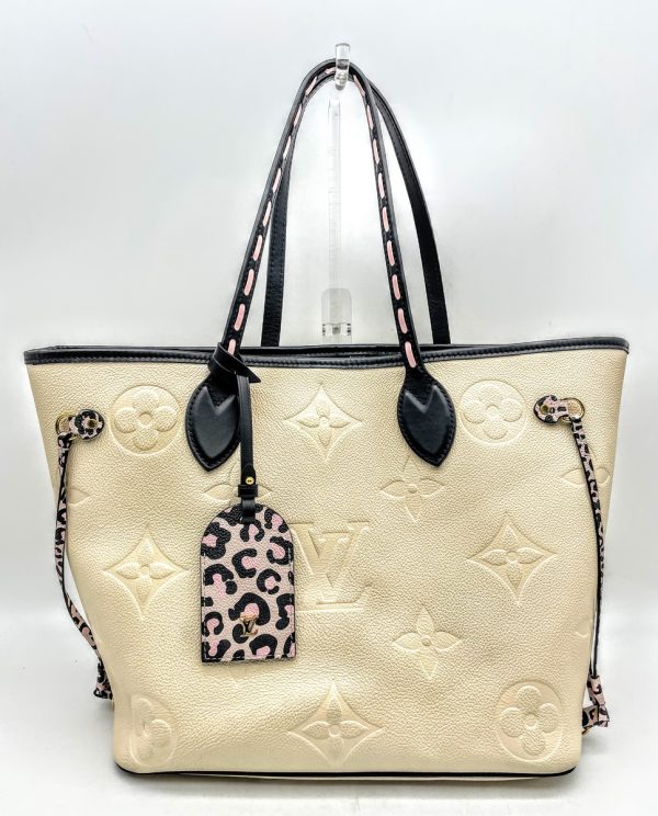 1 Louis Vuitton Neverfull MM Wild At Heart Monogram