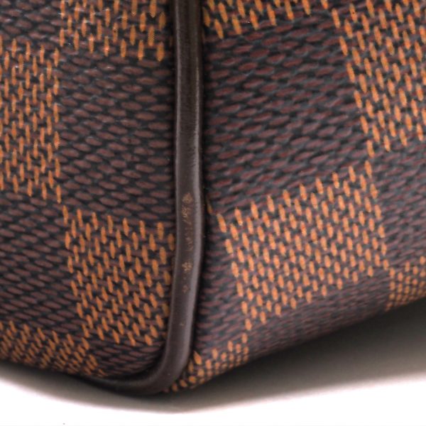 10 Louis Vuitton Belem PM Damier Ebene Cloth Bag Attached