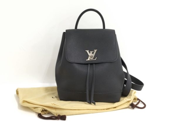 10 Louis Vuitton LockMe Backpack Mini Soft Calf Leather Noir