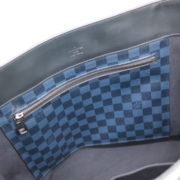 10 Louis Vuitton Cover Voyage Damier Cobalt Business Bag Tote Bag