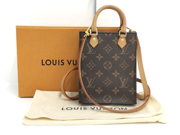 10 Louis Vuitton Petit Sac Plat 2 Way Shoulder Bag Monogram