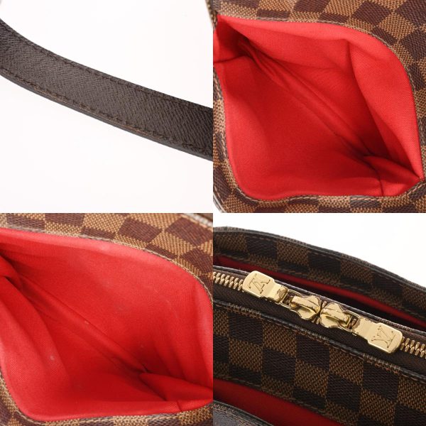 10 Louis Vuitton Damier Belem PM Handbag Brown