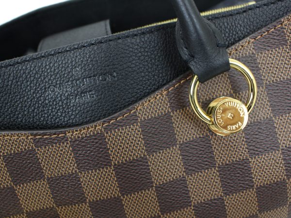 10 Louis Vuitton LV Riverside Damier Taurillon Leather Brown Black