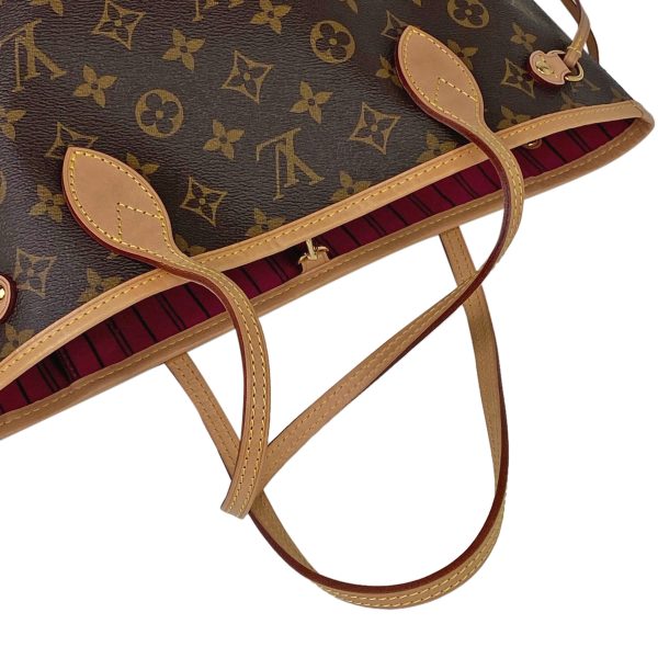 10 Louis Vuitton Neverfull PM Handbag Tote Bag Monogram Brown